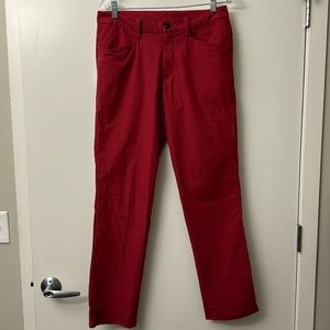 Lululemon ABC Pants - Red Size 32x32